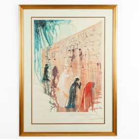 Salvador Dali Artist Proof Embossed Lithograph