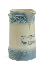 Antique Advertising Stonware Pitcher / Red Wing