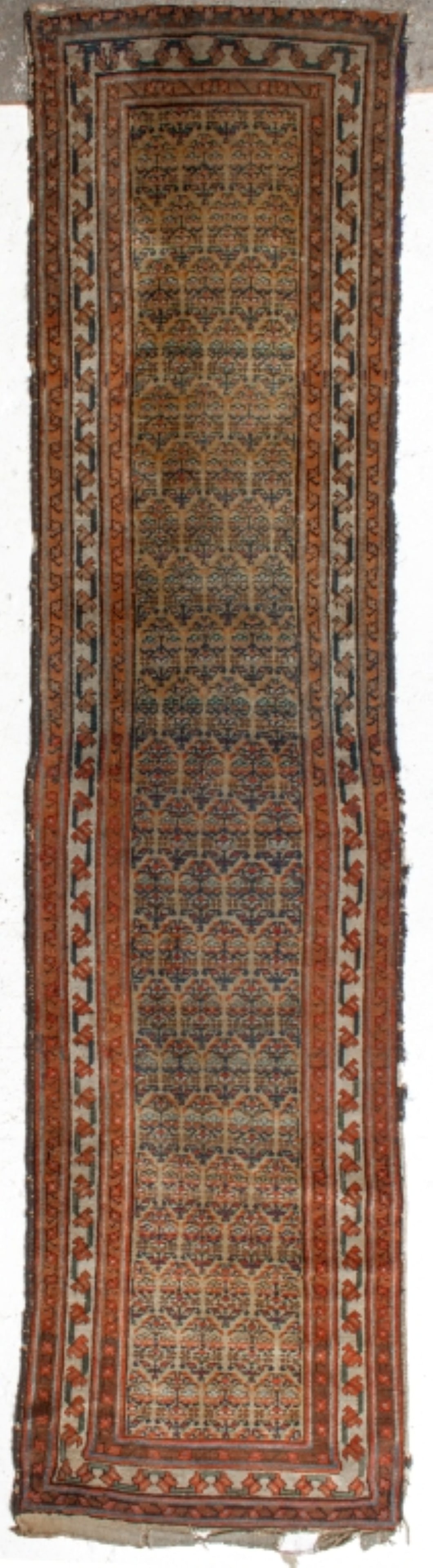 Antique Hand Knotted Persian / Tribal Runner Rug (1 of 6)