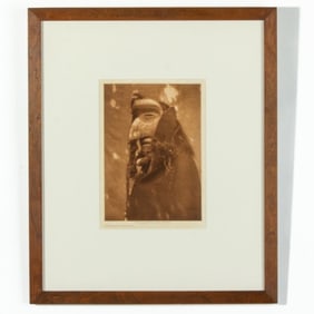 Edward Curtis "Nuhlimahla- Qagyuhl" Photogravure