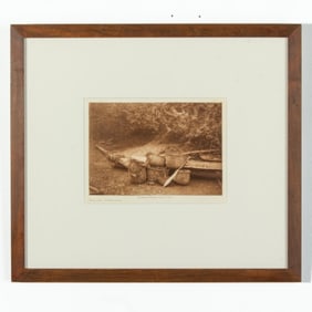 Edward Curtis Still Life- Puget Sound Photogravure