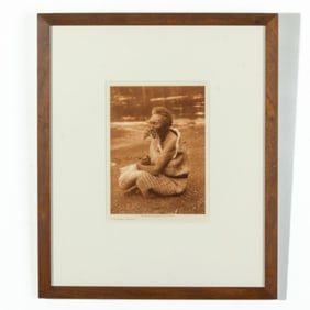 Edward Curtis "A Koskimo Dandy" Photogravure