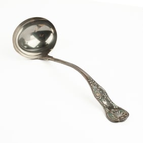 Bullard Bros. Large Sterling Silver Ladle