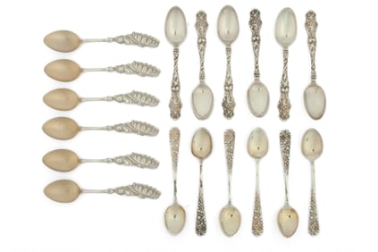 Sterling Silver Demitasse Spoons / Wallace Irian