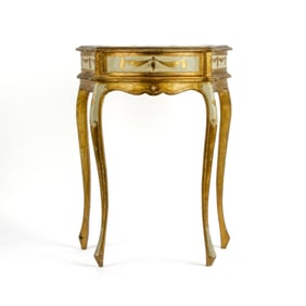 Vintage Florentine Giltwood Hall / Side Table