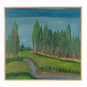Tim Fowler (WA) "Discovery Park" Oil on Board, 205