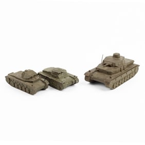 3 Framburg German Panzer Tank Recognition Models