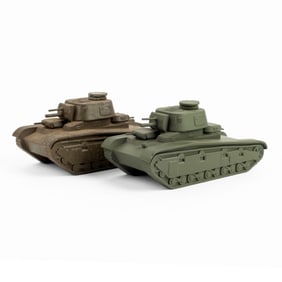 2 Framburg German Panzer Tank 6 Recognition Models