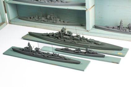 WWII US Navy German Fleet Teaching Models