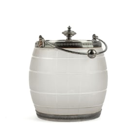 Antique Walker & Hall England Biscuit Barrel