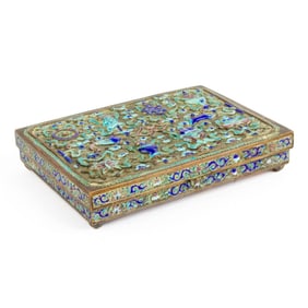 Chinese Export Cloisonne Enamel Box