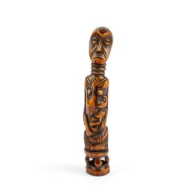 Bwami Lega Congo Carved Bone Figure
