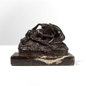 Jef Maria Lambeaux "The Lovers" Small Bronze
