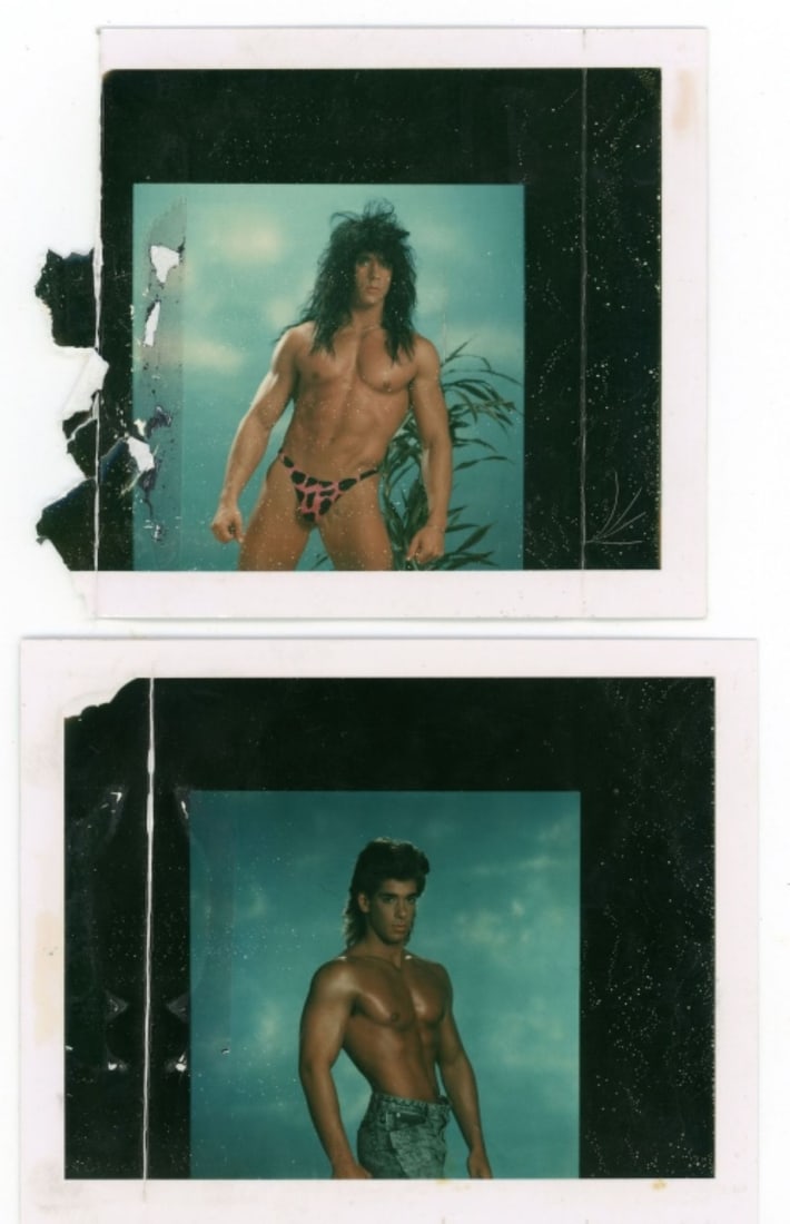 1980s Male Model Polaroid Test Photo (1 of 6)