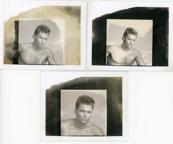 1980s Chippendales Model Polaroid Test Photos