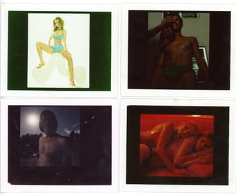 1990s Model Polaroid Test Photos / Sandra Berhard