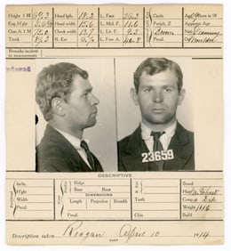 1914 Mushot San Francisco / Robbery Suspect