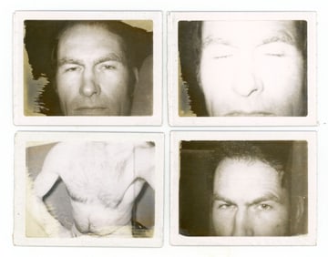 Vintage Male Nude Amateur Polaroid Photographs