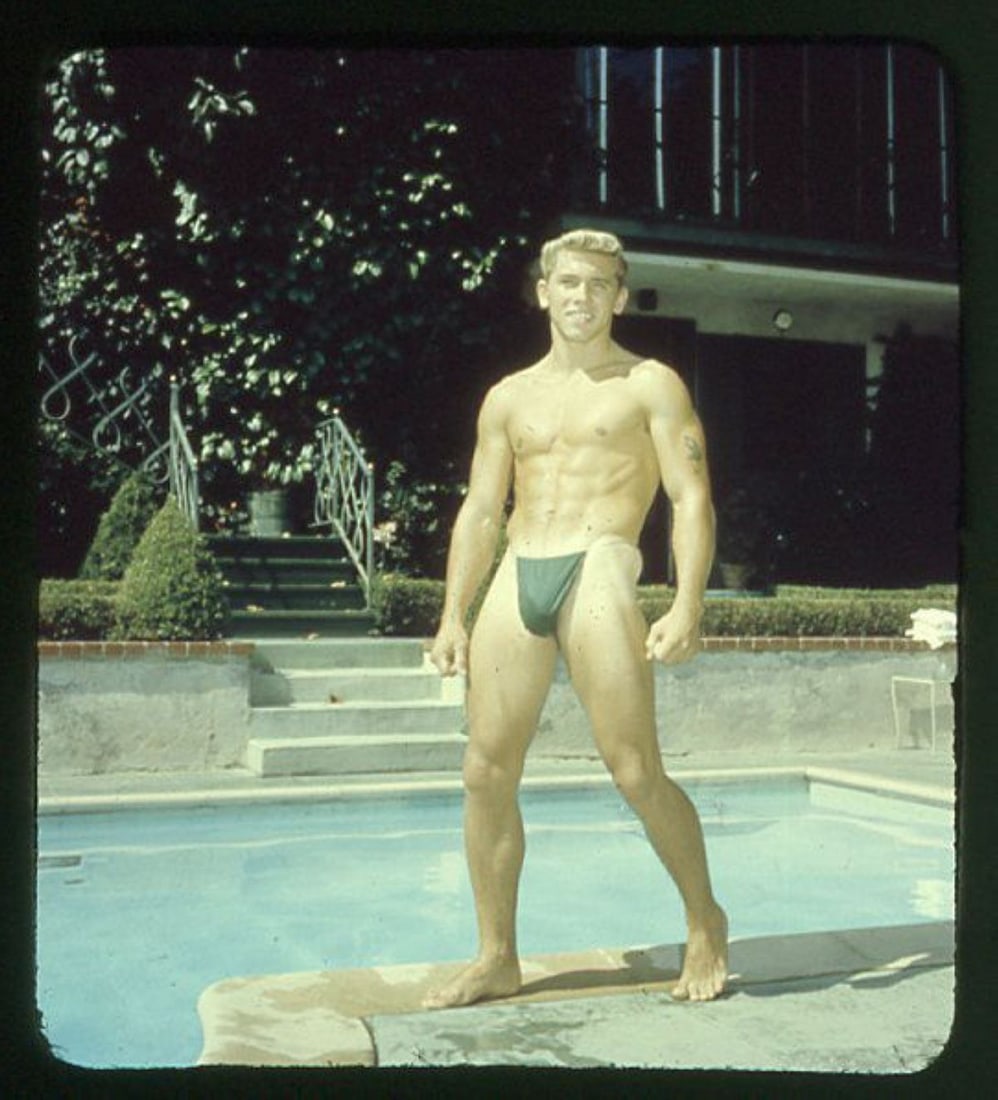 Bruce of Los Angeles Physique 3D Stereo Slide Set (1 of 9)