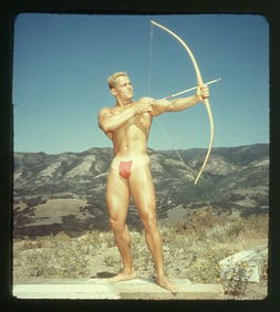 Bruce of Los Angeles Physique 3D Stereo Slide Set