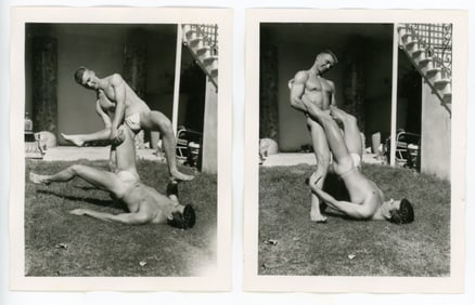 Bob Mizer AMG Nude Male Photos / Dave Wiler