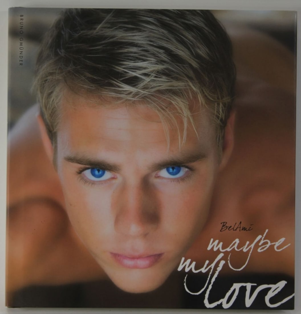 Maybe My Love Bel Ami / Gmunder: "Maybe My Love", Bel Ami. Male nude photography of Bel Ami Studios actors. Hardcover with dust jacket published by Bruno Gmunder, 2013. Very good condition. 120 pages. 9" x 8.75".