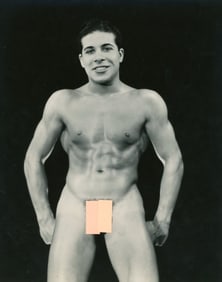 Vintage Al Urban Male Nude Photograph