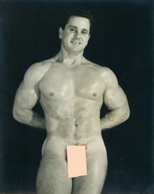 Vintage Dave Martin Male Nude / Brad Payne