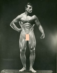 Vintage Russ Warner Male Nude / Bob McCune