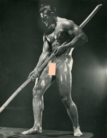 Vintage Russ Warner Male Nude / Bob McCune