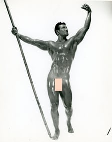 Vintage Russ Warner Male Nude / Bob McCune