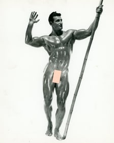 Vintage Russ Warner Male Nude / Bob McCune