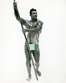 Vintage Russ Warner Male Nude / Bob McCune