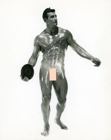 Vintage Russ Warner Male Nude / Bob McCune