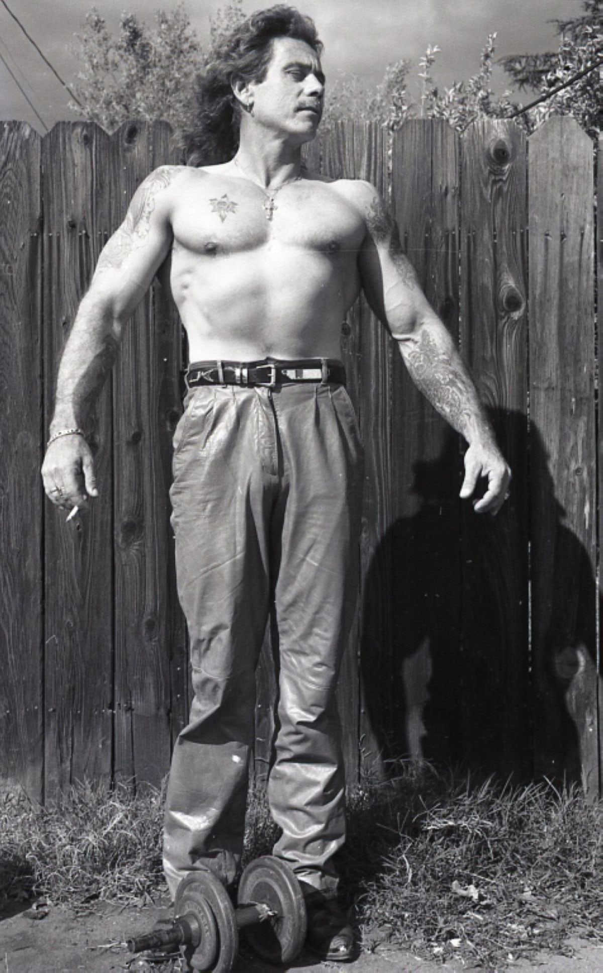 "Viking" Tattoo Bodybuilder 35mm Negative Strips (1 of 11)