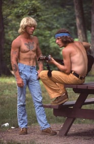 Shirtless Men Slides 1978