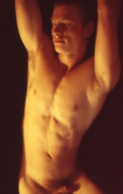 European Amatuer Male Nude Slides 1980s/ 90s