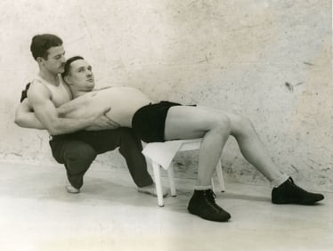 1927 Vintage Press Photo / Boxer