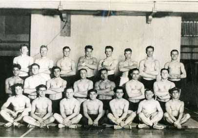 1927 Vintage Press Photo /  Wrestling Team
