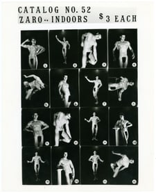 Dave Martin Catalog Sheet Photo / Zaro Rossi