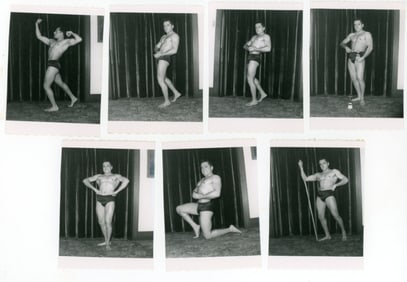 Vintage Amateur Bodybuilder Photos