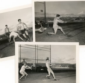 Amateur Snapshot Photos / Shirtless Men Baseball