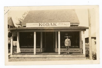 Early Eastman Kodak Agency Store Photograph