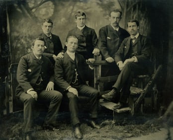 Mammoth Imperial Tintype / Affectionate Men Group