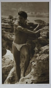 Male Semi Nude Photograph / Gregory K. Clark