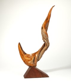 Karl Hufbauer (WA) Juniper Wood Sculpture