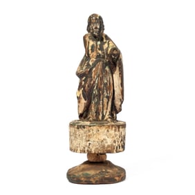 Spanish Colonial Santos Bearded Figure