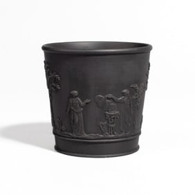 Wedgwood Black Basalt Beaker Cup