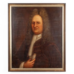 18th C English School Portrait of a Gentleman