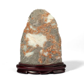 Chinese White Lingbi Stone Scholar's Rock
